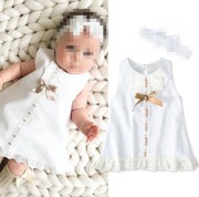 Nowa sukienka Rorychen na chrzest r.74