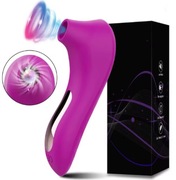 Masażer intymny ssący | Różowy | Dyskretna wysyłka