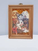 Ozdobny obrazek z bursztynkami 