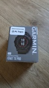 Garmin Fenix 7x Pro Solar Mapy PL Topo nowy z paragonem