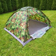 Duży namiot wojskowy moro typu iglo czteroosobowy