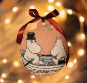 Zawieszka bombka Muminki święta mamusia tatuś Muminka 