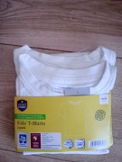 2 pak bawełnianych koszulek rozmiar 110/116