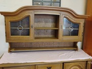 Witryna zawieszana dębowa