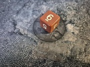 REBEL: KOŚĆ SZEŚCIOŚCIENNA  16MM - K6