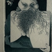 Exlibris  EROTYK !!! Ryszard Baloń Sygn. 