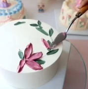 Szpachelki szpatułki dekoracja tortów kremów 7 szt