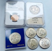 Zestaw przedmiotow  z kolekcji zbieracza