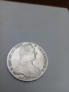 Srebrna moneta talar M.Teresa 28g 833 ag