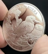 Kopia australijskiej monety kolekcjonerskiej 1 dollar 2019r.