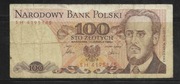 Polska  PRL100 zł   Seria  SH