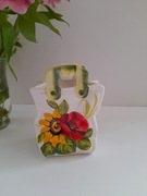 Wazon Kwiaty w stylu Bassano ręcznie malowany