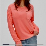 GAP__Bluzka z kieszonką tzw.longsleeve__34/XS  NIETRAFIONY PREZENT
