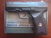 Wiatrówka pistolet Borner W118 kal. 4,5 mm BB blow back