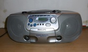BOOMBOX PHILIPS AZ1226/00 CD + RADIO + KASETA