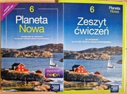 Podręcznik i zeszyt ćwiczeń geografia Planeta Nowa 6 Nowa Era 2025-2027