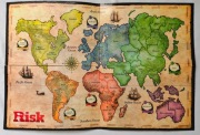 PLANSZA DO GRY WOJENNEJ RYZYKO, EDYCJA AMERYKAŃSKA