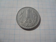 Polska moneta 1 zł złoty 1976 stan