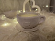 Świeca z wosku sojowego 