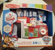 Drewniana karetka psi patrol nowa