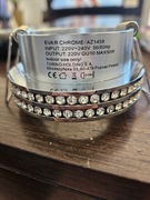 Oprawa punktowa azzardo z kryształkami 