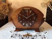 Zegar bufetowy HAU ok. 1930 - 35 amsterdamskie art deco loft