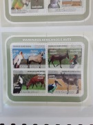 Gwinea Bissau 2008 Mi 3812-5  ark ptaki gnu idealna  pozycja