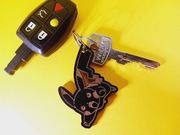 Breloczek Pikachu Pokémon do kluczy MDF 3mm grawer laser prezent geek otaku