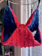 Hamak dla szczura/ chomika podwójny 25x25 miękkie legowisko do klatki Minky