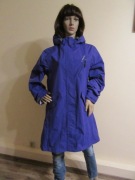 BASECAMP damska fioletowa kurtka parka z kapturem stan idealny_ L