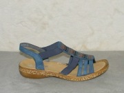 RIEKER Antistress - SANDAŁY LATO - rozm. 39 - JAK NOWE !!!