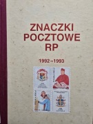 Klaser jubileuszowy TOM XIX +znaczki pocztowe polskie czyste* 1992-1993r.