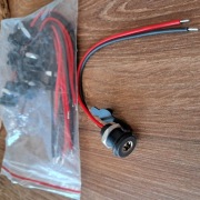 10 szt. nowych gniazd zasilania DC 5,5 mm chyba na 2,1 mm