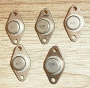 Tranzystor bipolarny mocy BD255 CEMI, 3 A, 40 V, 18.5 W, PNP, TO-66