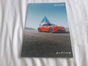2023 ALPINE A 110 A110 Prospekt niemiecki 62 strony A110 R    4 / 2023