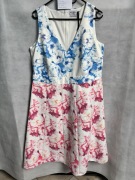 Sukienka dwukolorowa Wolf&Whistle r. 16 