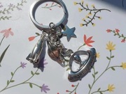 Brelok I Want to Believe - UFO, rakieta, planeta kosmiczny breloczek