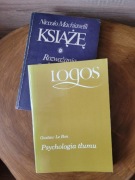 KSIĄŻĘ Niccolo Machiavelli PSYCHOLOGIA TŁUMU Gustaw Le Bon