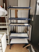 ekspozytor stojak regał z półkami metalowy sklepowy ekspozycyjny 200x85