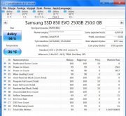 Dysk SSD Samsung 850 EVO 250GB SATA 2,5 98% nr13