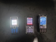 Zestaw 5x Sony Ericsson K800i K750i W200i K510i T280i RETRO bez simlocka
