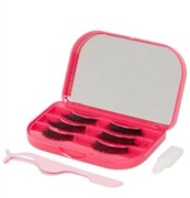 Sztuczne rzęsy KASETKA zestaw lustro 3 pary + klej