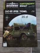 Model kartonowy GAZ-69 2P26 Trzmiel