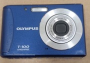 Aparat cyfrowy Olympus T-100, uruchamia się, nietestowany