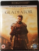 Gladiator 4K + ! 2x Blu-ray wer,wyd.UK +free RING