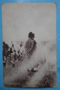 NAPOLEON -bitwa- stara pocztówka
