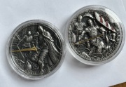Camelot - Arthur + Lancelot, 2x2oz High Relief