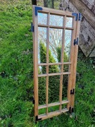 Lustro w starej okiennej ramie idealne na prezent unikat