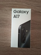 Samsung Galaxy A17 czarny nowy z oryginalnym wyposażeniem.