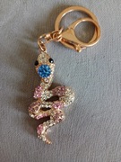 brelok, breloczek do kluczy żmija, wąż, nowy